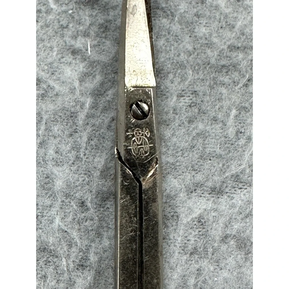 8pc Vintage Miniature Sewing Embroidery Scissors Lot Germany USA Ornate Metal